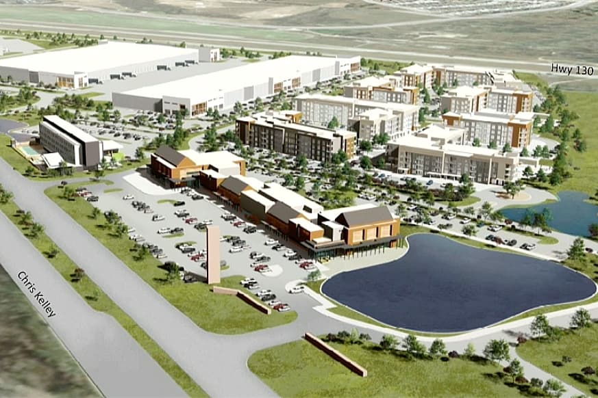 113-acre development plans in Hutto include green, mixed-use and industrial space