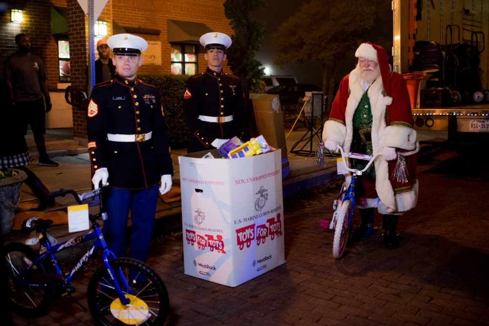 Toys for Tots drive.