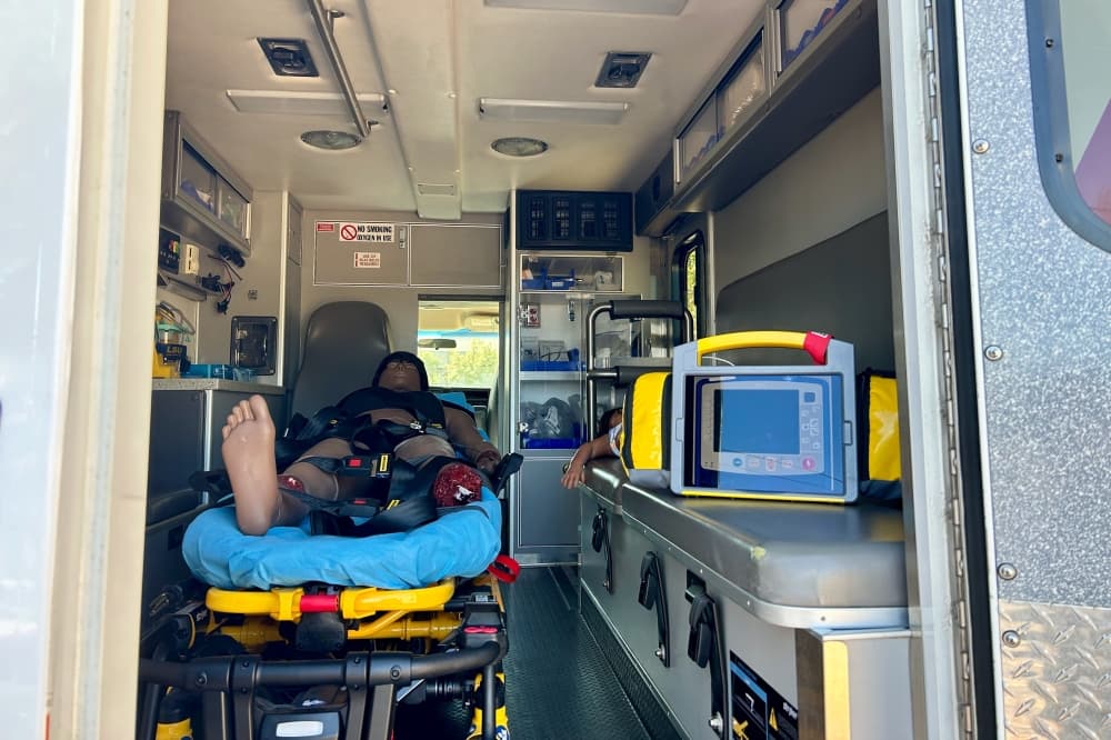 Pflugerville ISD unveils new mobile learning lab for emergency medical technician academy
