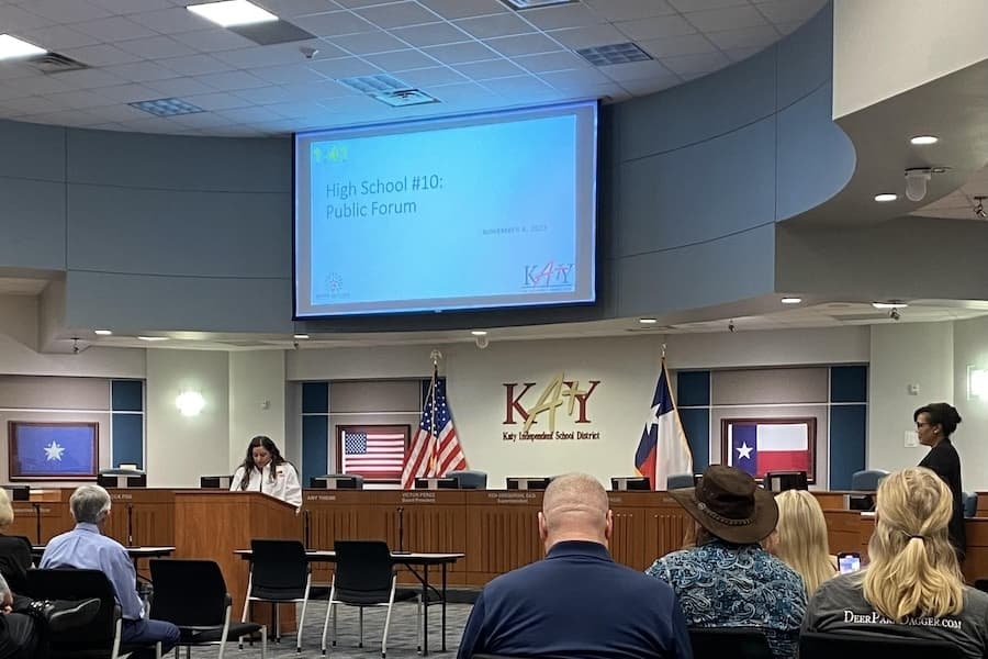 Katy ISD receives recommendation, public feedback for name of next high school