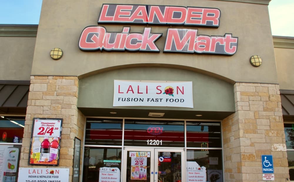 exterior of Leander Quick Mart