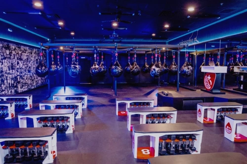 rumble boxing studio room