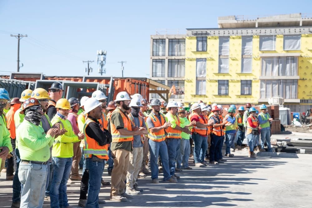 Construction workers