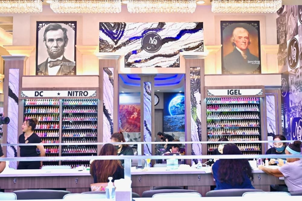 The Grand Nails of America opens largest shop in Uptown Houston