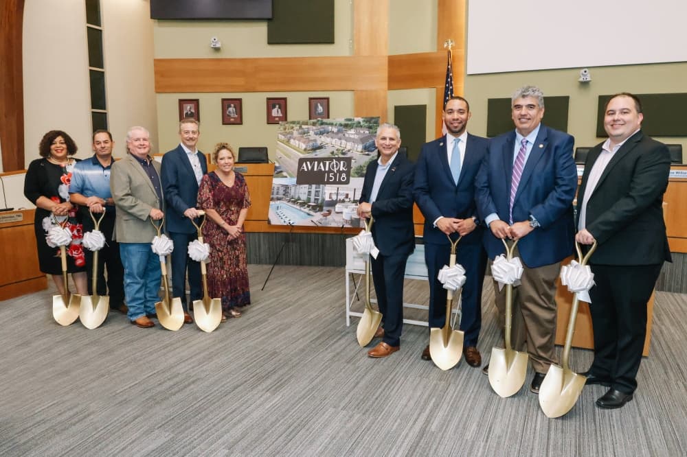 New affordable community Aviator 1518 breaks ground in Schertz