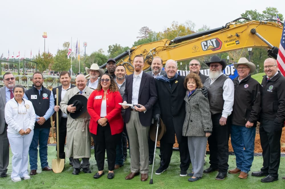 Montgomery County Veterans Memorial Commission breaks ground on Freedom Hall