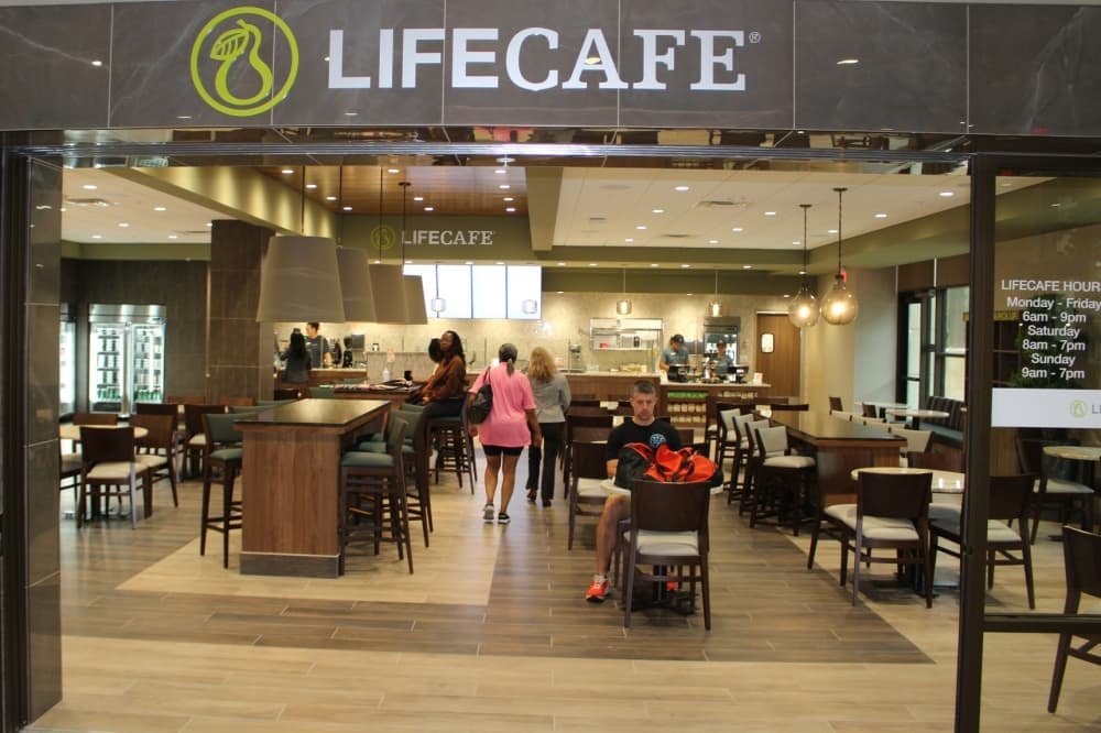 The LifeCafe is also available for both members and nonmembers. (Shaheryar Khan/Community Impact)