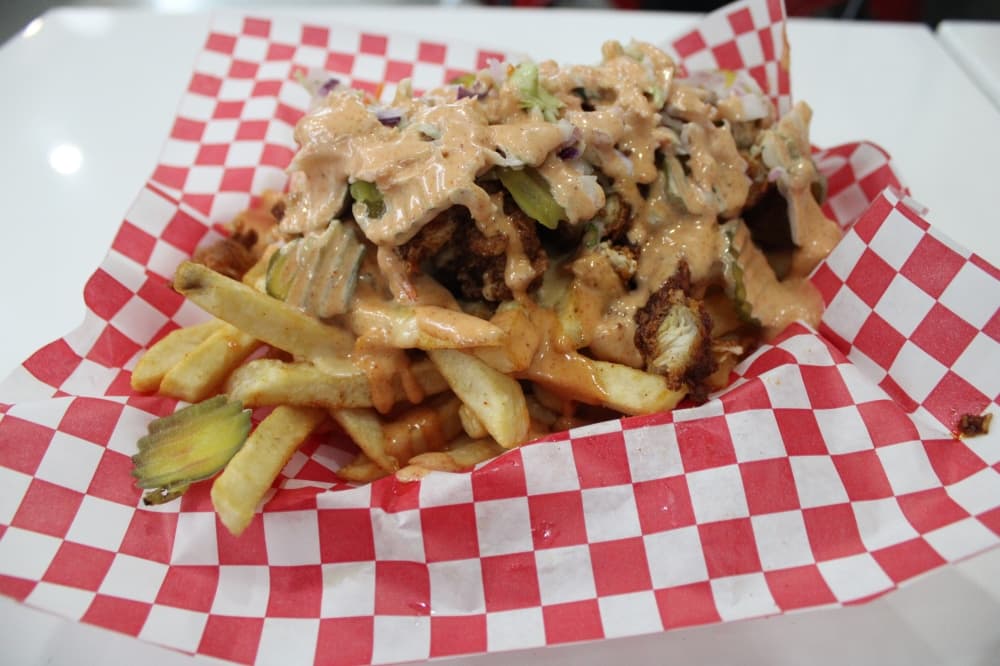Joey-eat-fries meal from Crimson Coward.