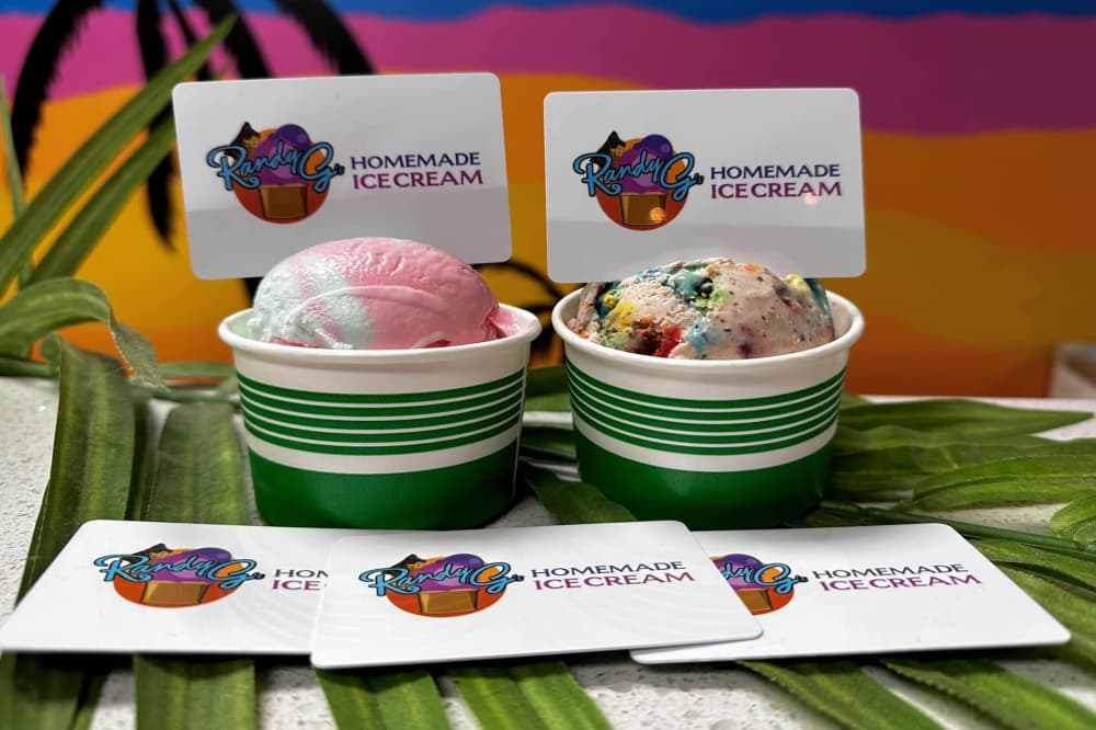 Randy G's Homemade Ice Cream offers custom, hand-crafted ice cream in Schertz, Bracken