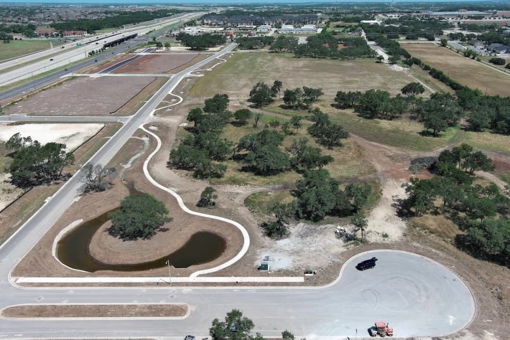 Construction on multifamily portion of Leander’s Crystal Village to finish next fall