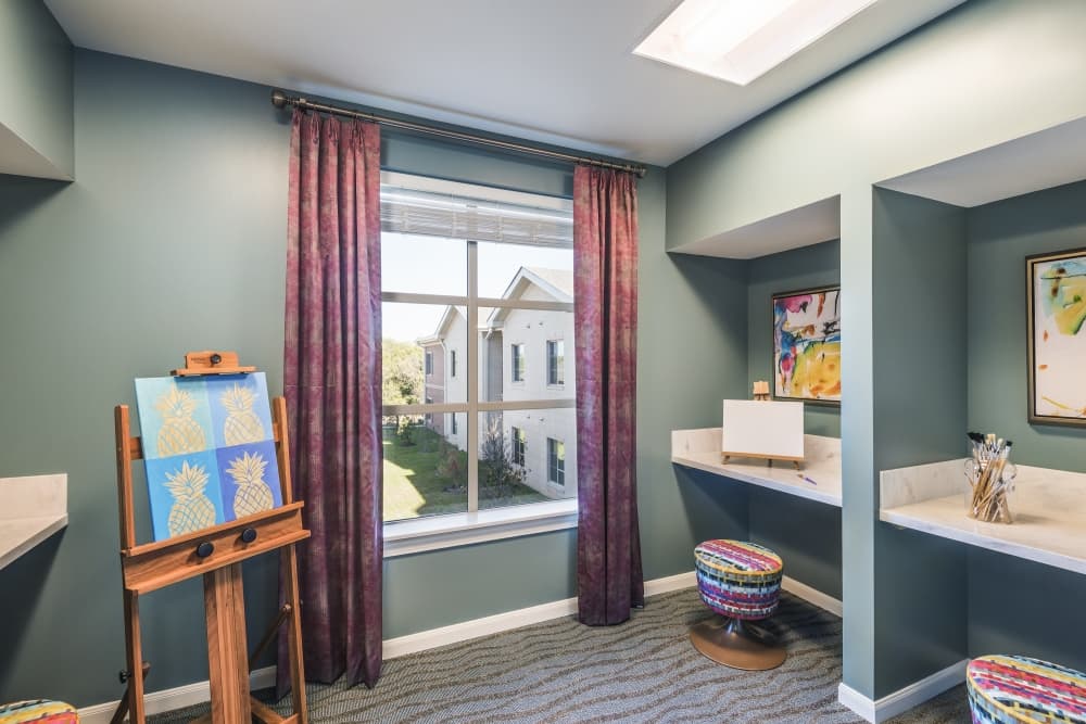 interior of room at harborchase southlake