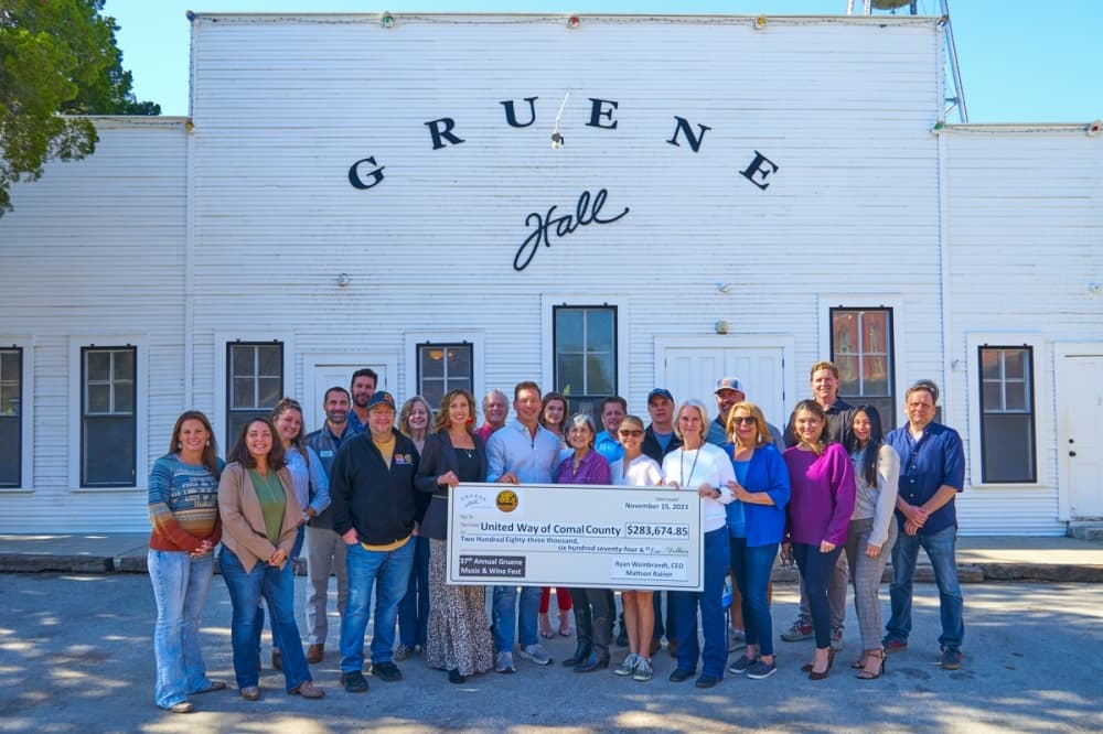 United Way of Comal County presented with nearly $284K donation