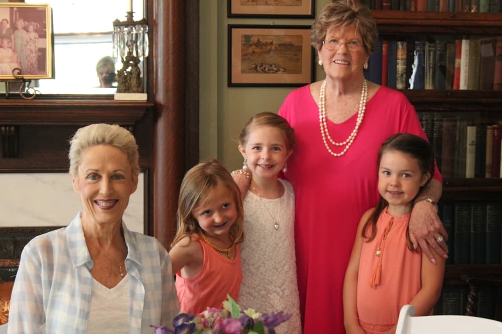 Attendees of the Granddaughter/Children's Tea at the Heard-Craig Center for the Arts.