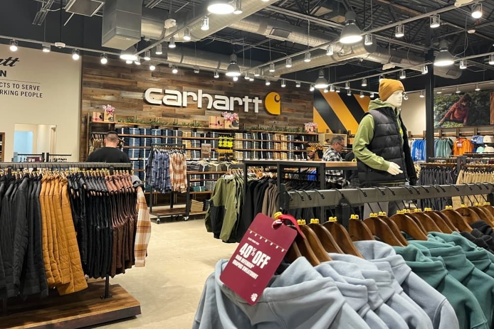 Carhartt selling workwear and more in the Alliance area of Fort Worth