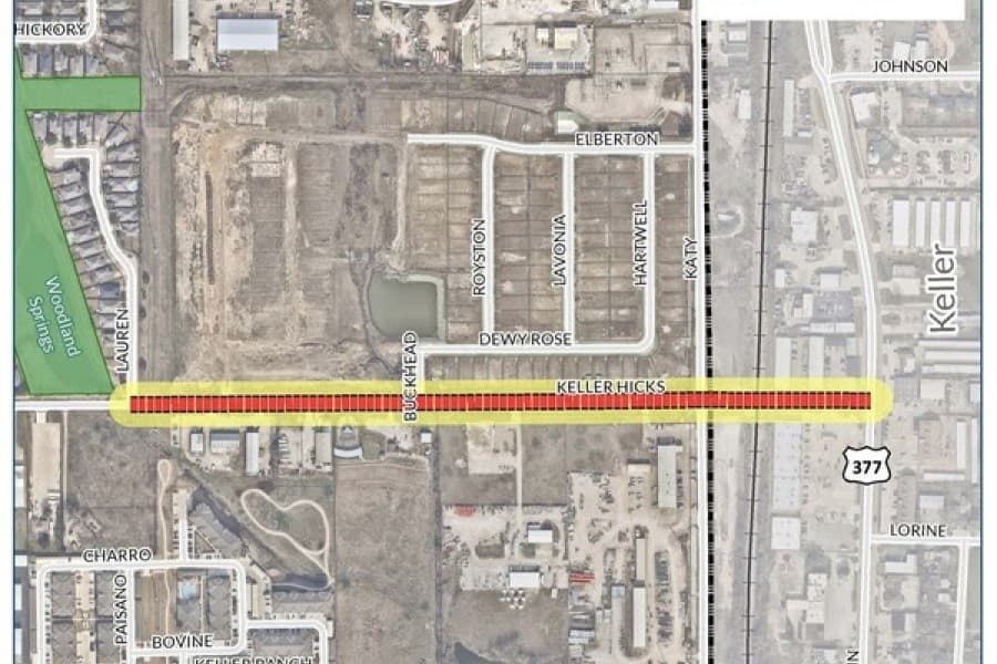 Fort Worth officials to host virtual community meeting Nov. 27 to discuss Keller Hicks Road construction