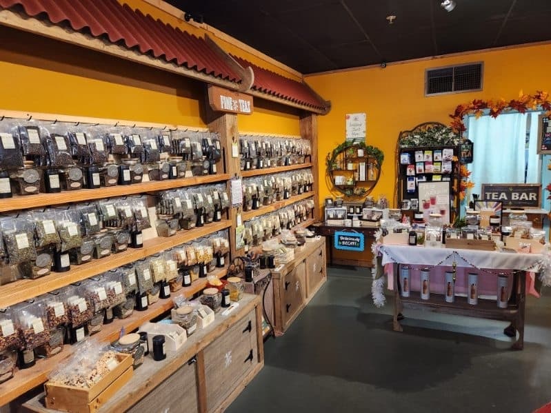 Interior of The Spice and Tea Exchange 