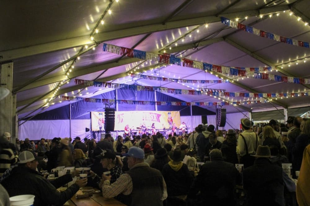 Wurstfest tent 