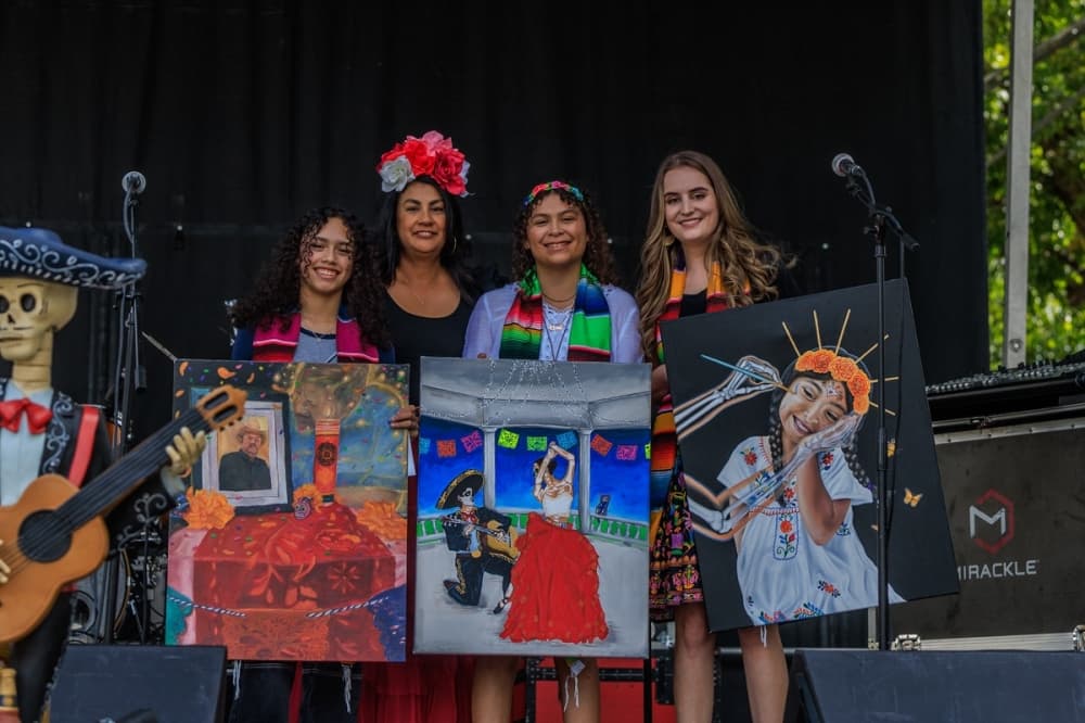 Dia de los Muertos art competition