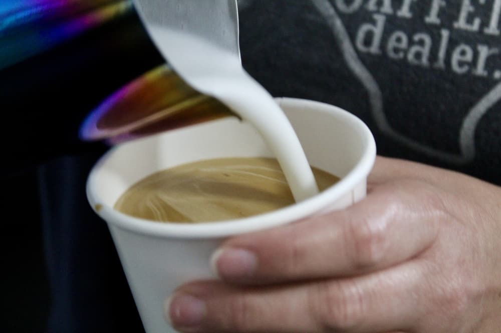 coffee pouring