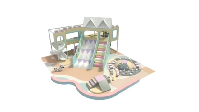 rendering of playground