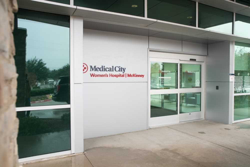 Medical City Women's Hospital McKinney entrance