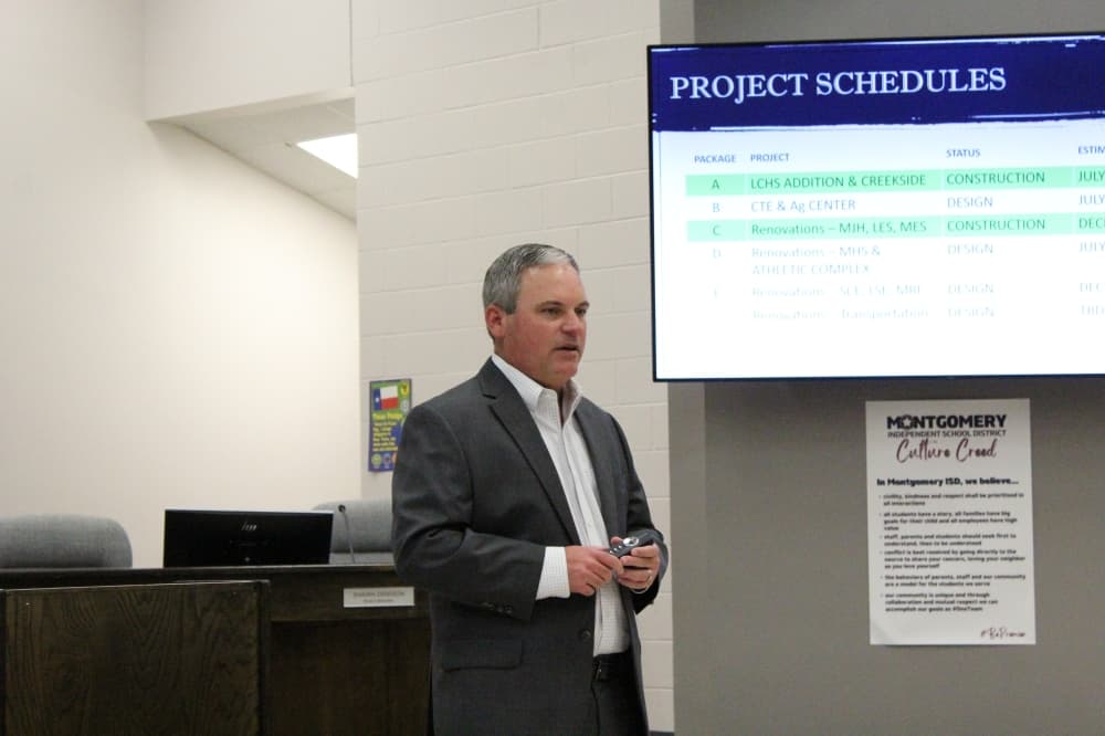 Montgomery ISD inches forward on CTE, agricultural science center projects