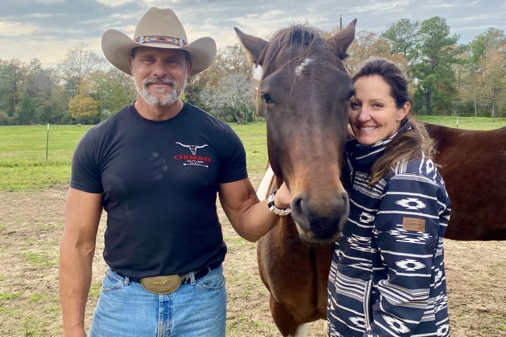 Cherokee Outlaw Ranch brings rescued horses together in Willis