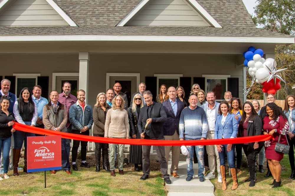 The Signorelli Company holds ribbon-cutting ceremony for Angel Reach Village duplexes
