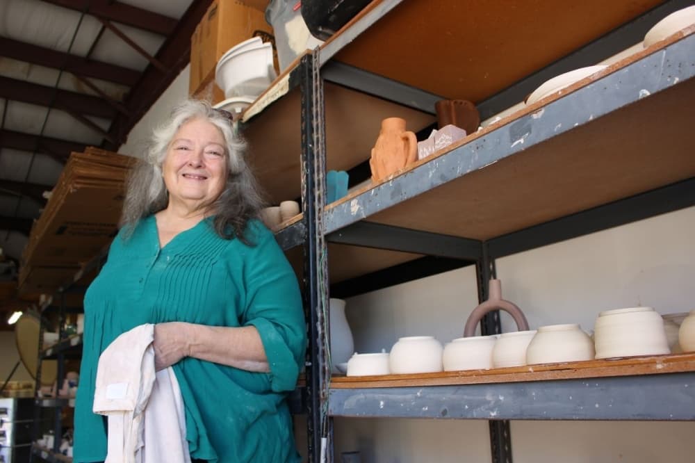 Karen Cruce has been teaching ceramics in southwest Houston for more than 20 years.