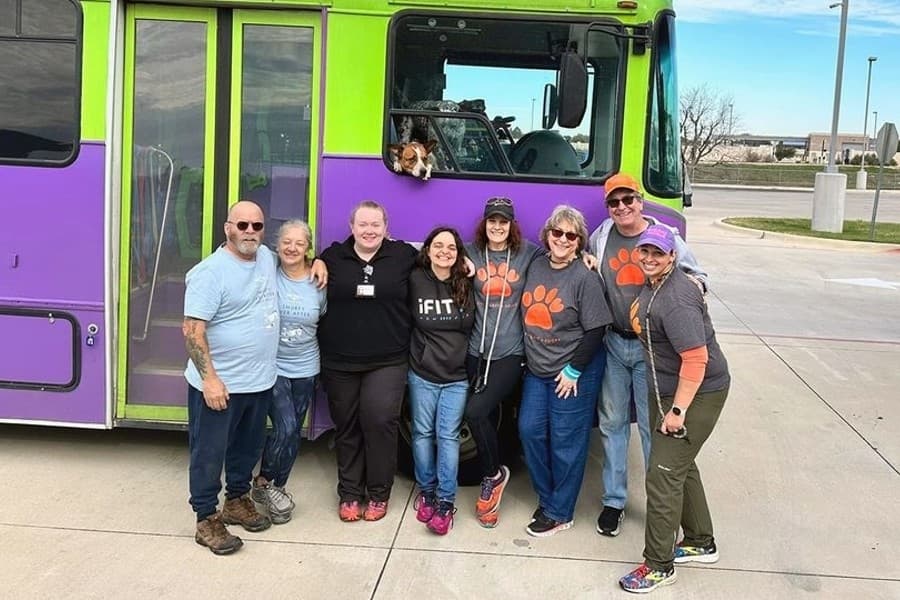 Fort Worth's 'bark bus' works to save the lives of pets, promotes need for fosters