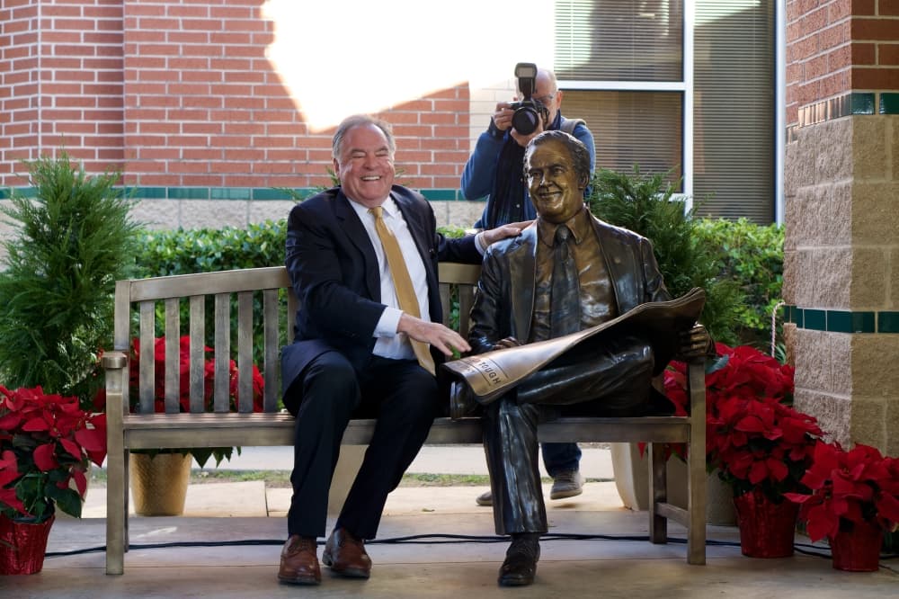 Sculpture dedicated to the late Coulson Tough unveiled at school namesake