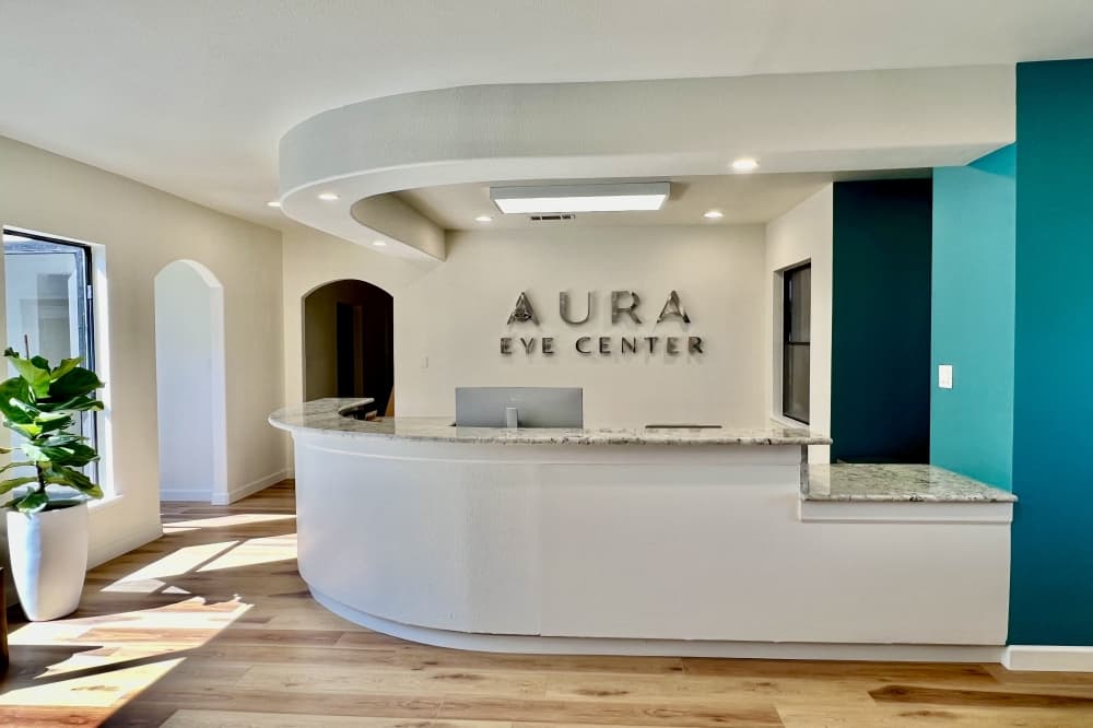 Bring your world into focus at Aura Eye Center through dry eye treatment, myopia management & glaucoma care