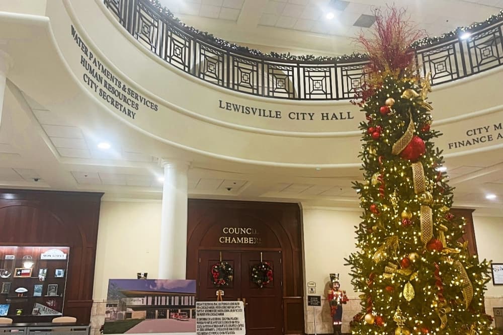 Lewisville City Hall celebrates 20th anniversary