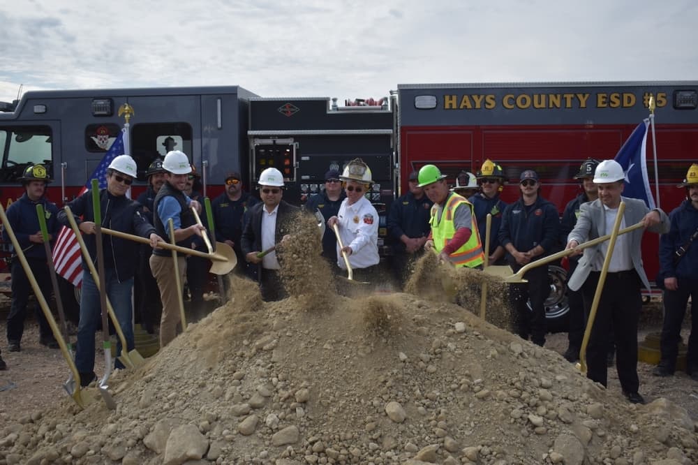 Kyle Fire Department breaks ground on $7.6M fire station