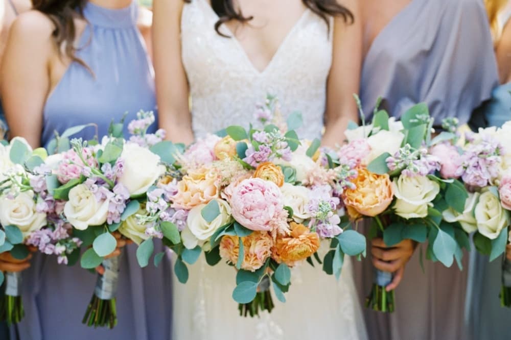 At the shop, casual customers can stop by to grab premade arrangements out of coolers, while clients can hand-select materials for their arrangements. (Courtesy Lemon Leaf Florist)