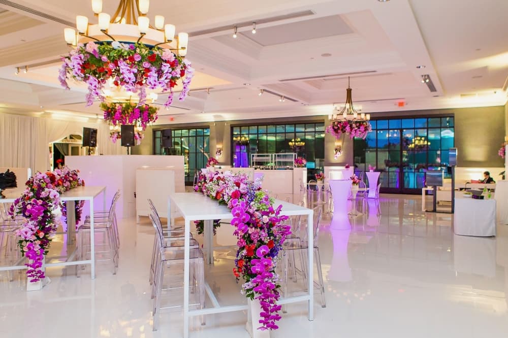 Between weddings, funerals, birthdays, corporate parties and more, the pair said they design for over 60 events each year. (Courtesy Lemon Leaf Florist)