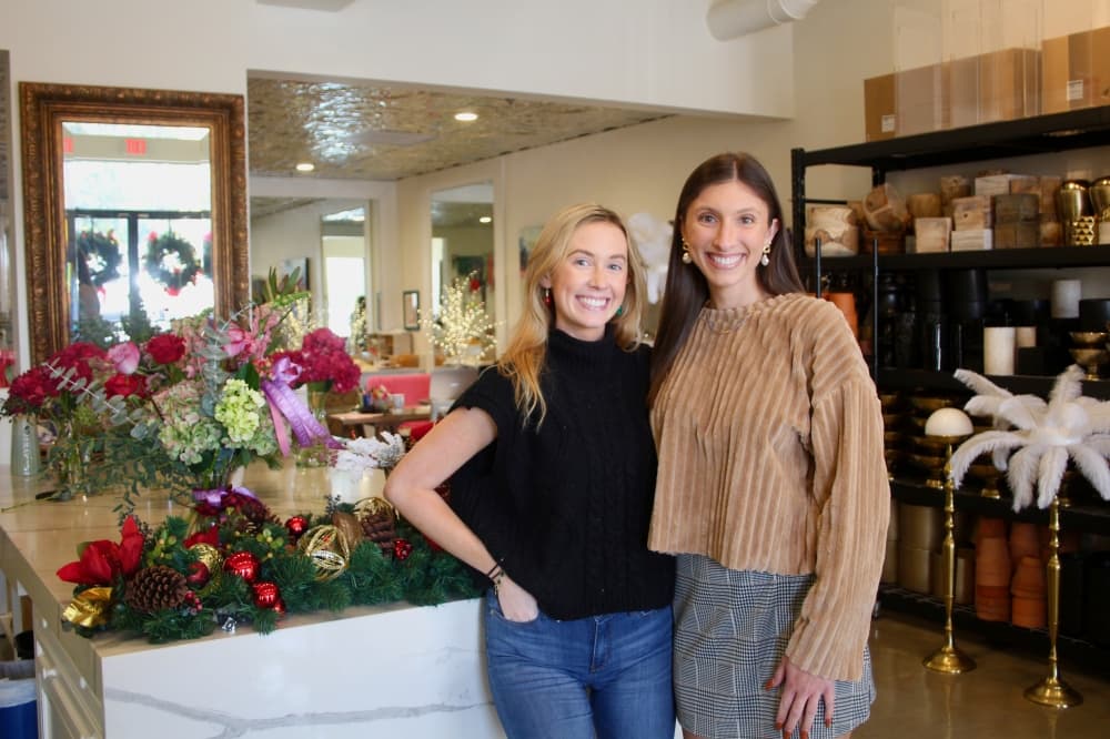In 2018, Sydney Grgurich formed enough connections in the community to open her store on Lohman's Crossing Road, and Elise Fletcher, her younger sister, joined soon after. (Kameryn Griesser/Community Impact)