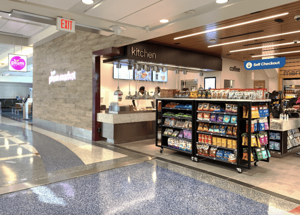 Plum Market Kitchen serving chef-crafted meals for DFW Airport passengers