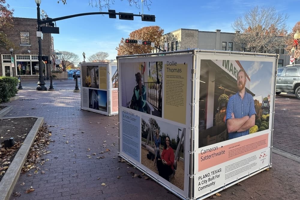 Downtown Plano art exhibit showcases notable community members