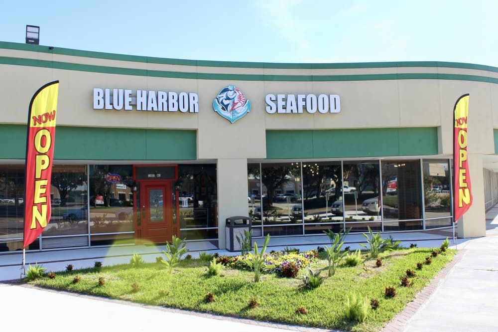 Blue Harbor Seafood building