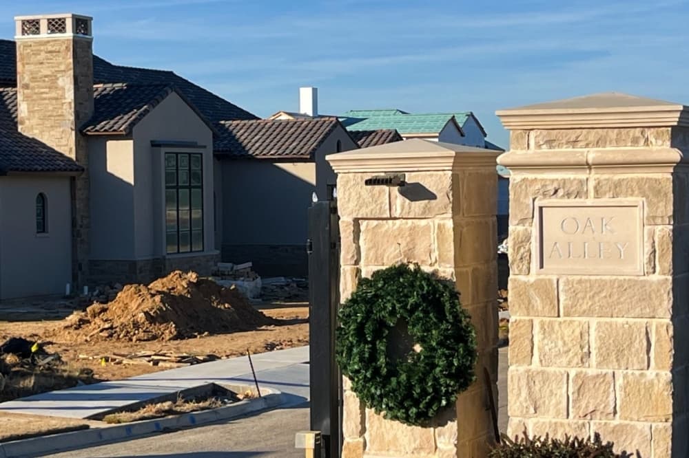 Oak Alley development in Colleyville has sold 30 out of 34 lots