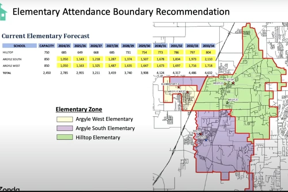 map of current elementary school zones