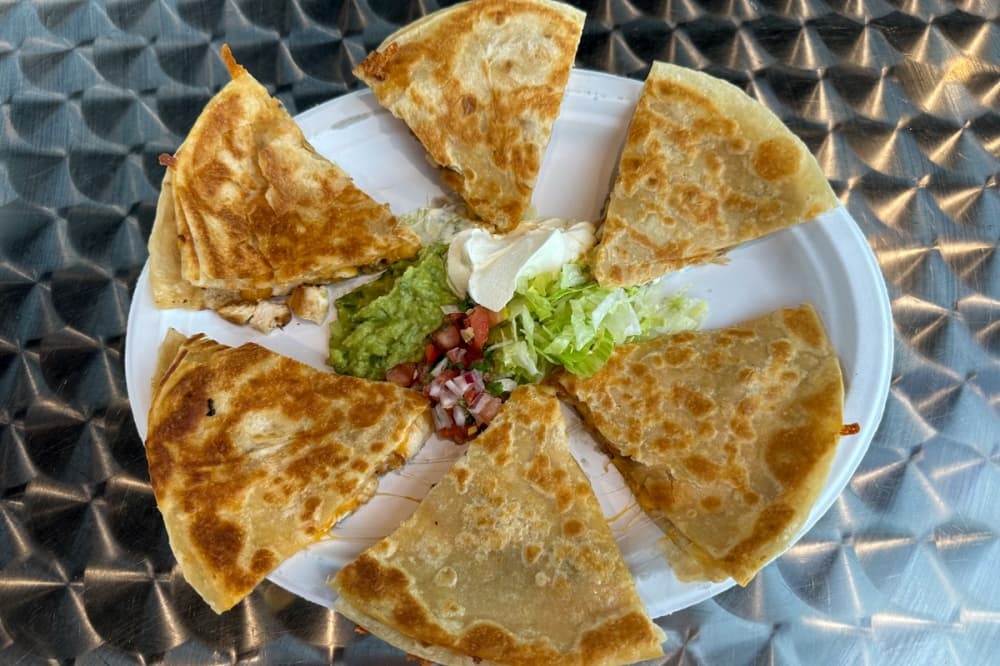 Quesadillas from Taco Clem