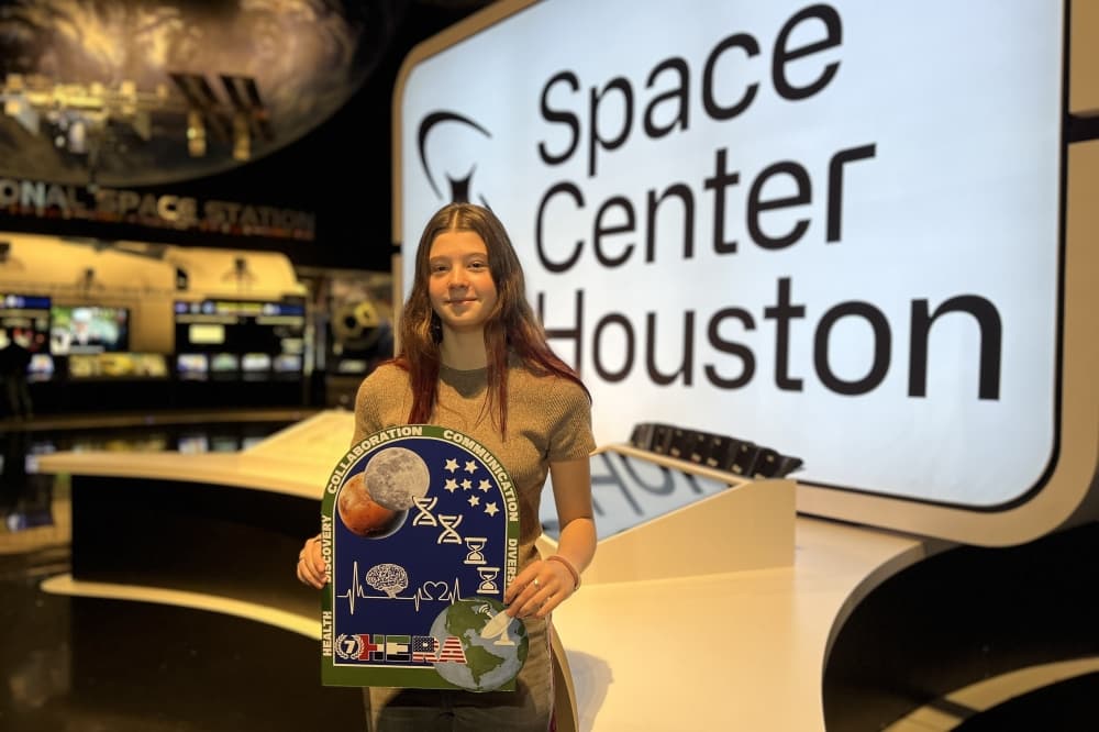 Clear Creek ISD student designs patch to be worn in NASA space missions