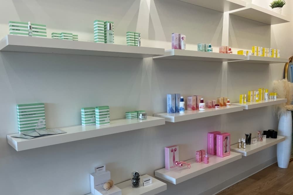 Facial bar offering services in Colleyville