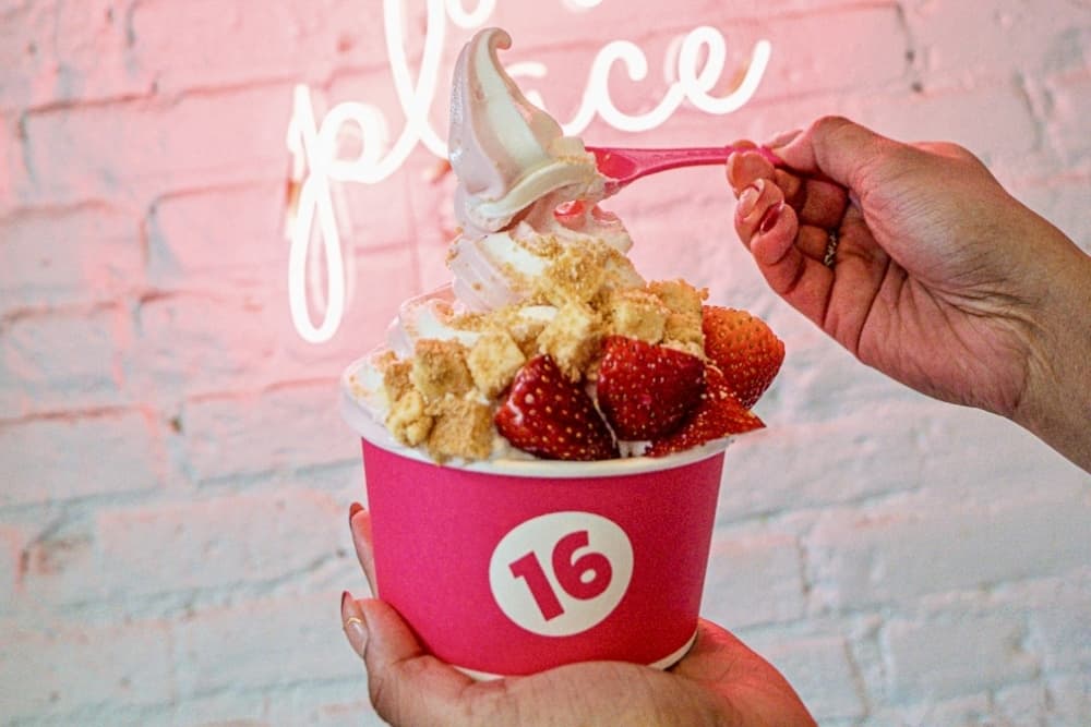 16 Handles introduces frozen yogurt chain to Texas cities