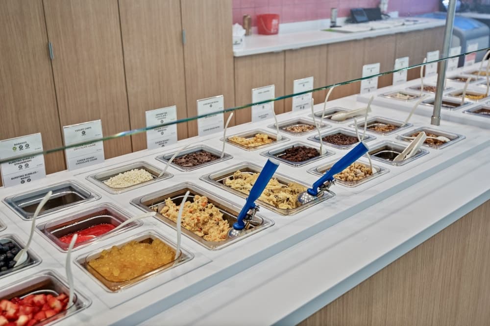Frozen Yogurt toppings