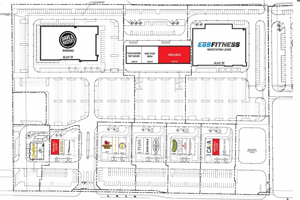 Plaza at Fort Buckner site plan