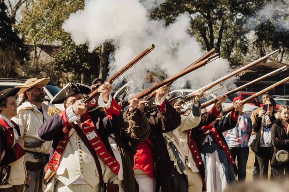Soldiers from the revolutionary era