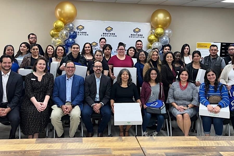 AT&T donates laptops to San Antonio students to help close digital gap